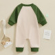 0-18M Baby St. Patrick's Day Letter Embroidery Jumpsuit  Baby Clothing  