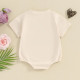 0-18M Baby Letter Printed Shorts Sleeve Bodysuit  Baby Clothing  