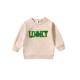 3M-3Y Baby St. Patrick's Day Towel Embroidery Letter Sweatshirts  Baby Clothes  