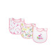 3 Packs Baby Animal Pattern Bib  