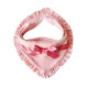 Baby Girl Bow Ribbon Floral Bib  