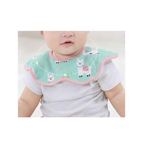 2-Pack Baby Cartoon Dinner Feeding Bibs  