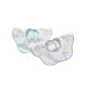 2-Pack Baby Cartoon Dinner Feeding Bibs  