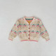 3-24M Baby Cherry Pattern Knitted Sweater Or Bodysuit  Baby Clothing  