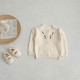 3-24M Baby Hand Embroidery Floral Knitted Cardigan Sweater  Baby Clothes  