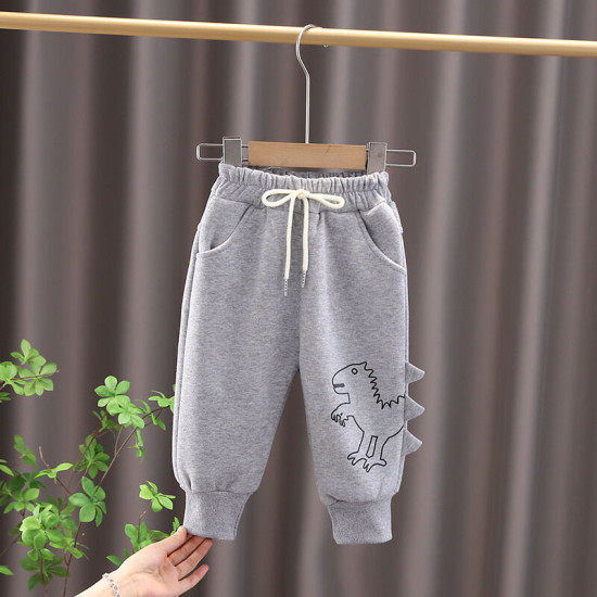 6M-3Y Baby Boys Dinosaur Print Sweatpants  Baby Clothing  