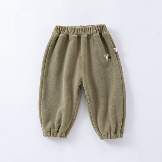 6-24M Baby Embroidery Fleece Pants  Baby Clothes  