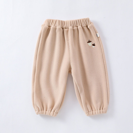 6-24M Baby Embroidery Fleece Pants  Baby Clothes  