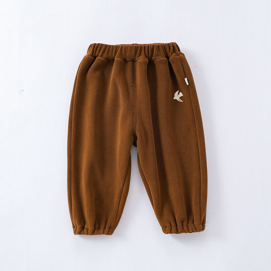 6-24M Baby Embroidery Fleece Pants  Baby Clothes  