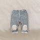 3-24M Baby Plaid Fleece Trousers  Baby Clothes  