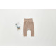 0-12M Baby Solid Color Ribbed High Waist Trousers  Baby Boutique Clothing  