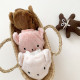 3-24M Animal Face Warm Plush Thick Shorts Baby  Clothing  