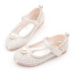 Toddler Girl Glitter Diamond Pearl Soft Flat Heel Beans Shoes Little Girl Accessories   