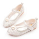 Toddler Girl Glitter Diamond Pearl Soft Flat Heel Beans Shoes Little Girl Accessories   