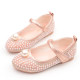 Toddler Girl Glitter Diamond Pearl Soft Flat Heel Beans Shoes Little Girl Accessories   