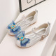 9M-3Y Baby Girl Rhinestone Bow Buckle Low-Top Princess Shoes  Accessories  