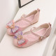 9M-3Y Baby Girl Rhinestone Bow Buckle Low-Top Princess Shoes  Accessories  