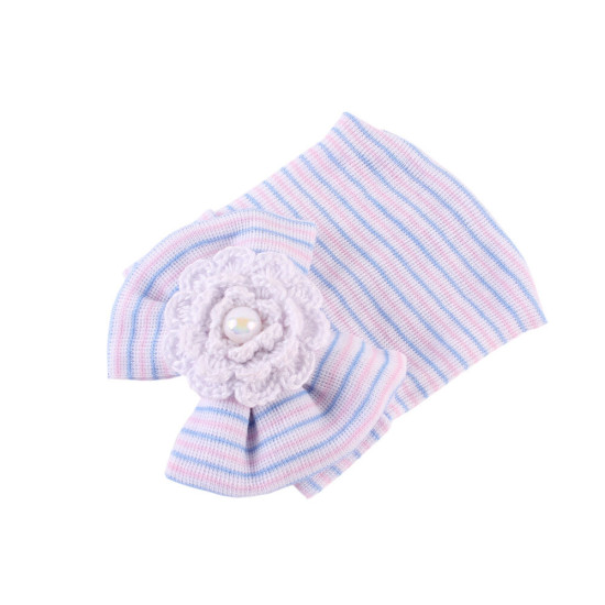 Baby Cotton Knit Flower Bow Infant Beanie Hat  Accessories Vendors  