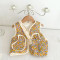 3-24M Baby Floral Vest Jackets With Bags  Baby Clothing  