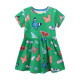 18M-7Y Toddler Girls Butterfly Shorts Sleeve Dresses  Girls Clothing  