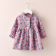 18M-7Y Toddler Girls Corduroy Floral Mid-Length Windbreaker Jackets  Girls Clothes  