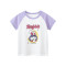 18M-7Y Toddler Girls Cartoon Short Sleeve T-Shirts  Girls Clothes  