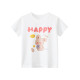 18M-7Y Toddler Girls Cartoon Crew Neck T-Shirts  Girls Clothes  