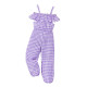 18M-6Y Toddler Girls Plaid Sling Jumpsuits  Girls Clothes  