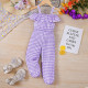 18M-6Y Toddler Girls Plaid Sling Jumpsuits  Girls Clothes  