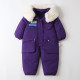 12M-4Y Winter Toddelr Fur Collar Ski Jumpsuit  Toddler Boutique Clothing  