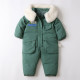 12M-4Y Winter Toddelr Fur Collar Ski Jumpsuit  Toddler Boutique Clothing  