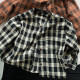 9M-5Y Plaid Long Sleeve Button Shirt Coat  Kids Boutique Clothing  