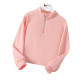 5-12Y Kids Girls Half Zipper Half Turtleneck Candy Color Sweatshirt  Clothing Kidswear  