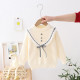 3-8Y Kids Girls Knitted Solid Color Bow Sweater  Girls Clothing Suppliers  