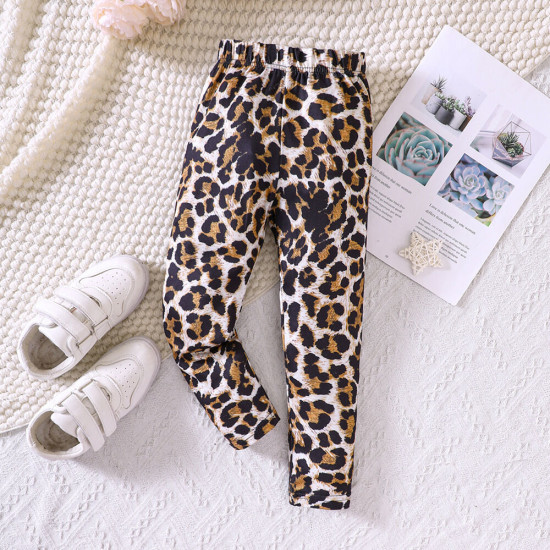 18M-7Y Toddler Girls Patterned Stretch Leggings  Girls Clothes  