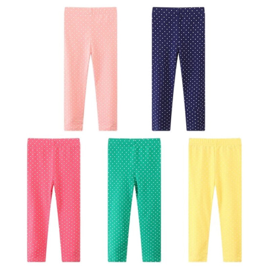 18M-7Y Toddler Girls Polka Dots Leggings  Girls Clothing Suppliers  