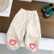 18M-7Y Toddler Girls Love Heart Sweatpants  Girls Clothes  