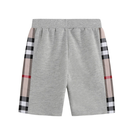 18M-7Y Colorblock Plaid Gray Shorts  Kids Boutique Clothing  