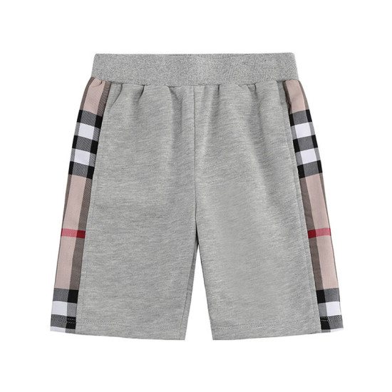 18M-7Y Colorblock Plaid Gray Shorts  Kids Boutique Clothing  