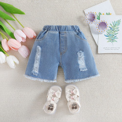 9M-4Y Toddler Girls Ripped Jeans  Girls Fashion Clothes  