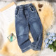 5-13Y Big Kids Girls Denim Fringed Wide-Leg Pants  Kids Boutique Clothing  