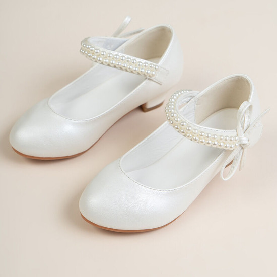 Kids Girls Pearl Princess Shoes Matching Dress  Accessories Vendors  