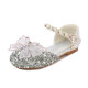 12M-4Y Toddler Girl Diamond Studded Bow Heeled Sandals Wolesale Acessories Vndors  