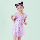 6-10Y Daisy Flower Print Sleeveless Mesh Dress Swimwear Swimsuit  Kids Boutique Clothing  