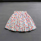 3-15Y Kid Girls Flower Print Elastic Waist Pleated Skirt  Kids Boutique Clothing  