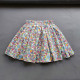 3-15Y Kid Girls Flower Print Elastic Waist Pleated Skirt  Kids Boutique Clothing  