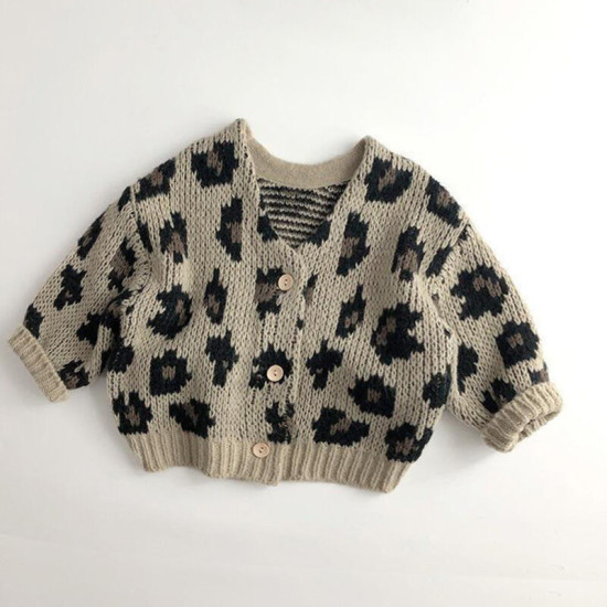 9M-6Y Toddler Girls Knitted V-Neck Casual Sweater  Toddler Boutique Clothing  