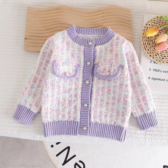 9M-5Y Toddler Girls Knitted Sweater Jacket Or Sets  Girls Clothes  