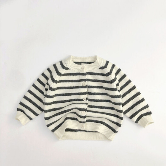 9M-6Y Toddler Striped Knitted Cardigan  Toddler Boutique Clothing  