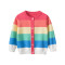 18M-7Y Toddler Rainbow Knit Cardigan  Toddler Boutique Clothing  